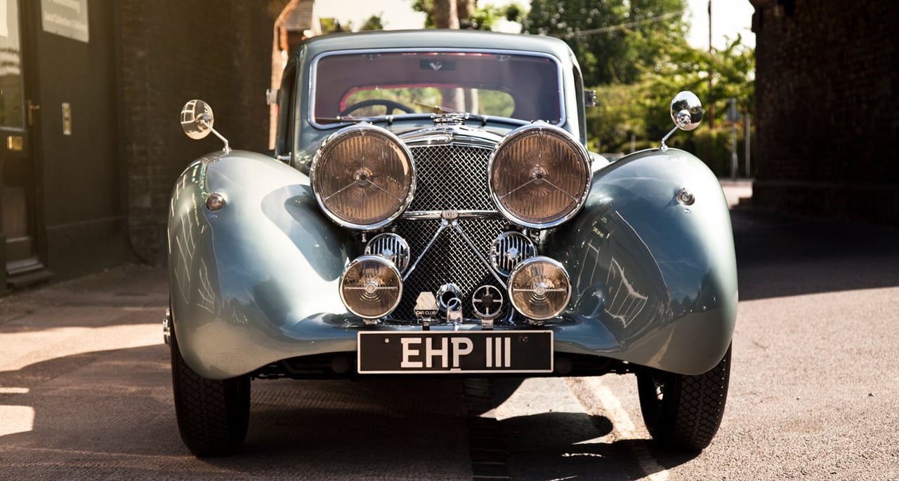 CAF   RACER 76  1938 show stopper  William Lyons Jaguar SS100 3 5