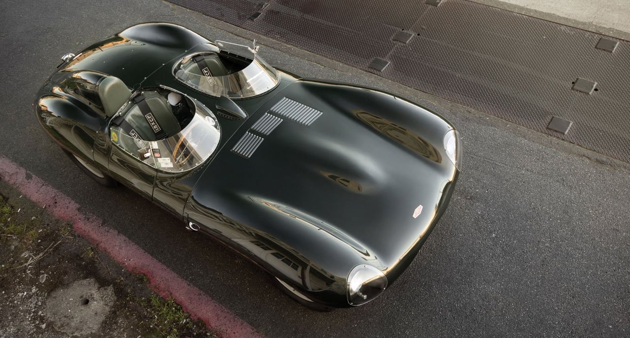 jaguar restarts production of classic D-type race car