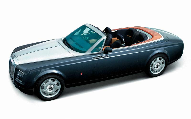 Rolls-Royce 100EX  roadster - surprise showing at Geneva Show