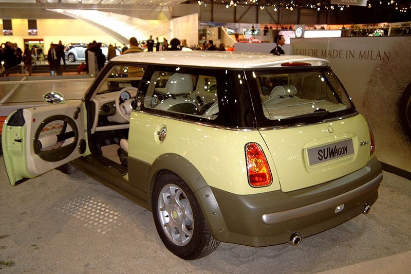 The Traveller returns - MINI design exercises at Geneva 2004