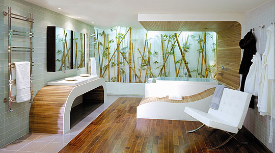 C P Hart Aquavision Flatscreen Im Badezimmer Classic Driver