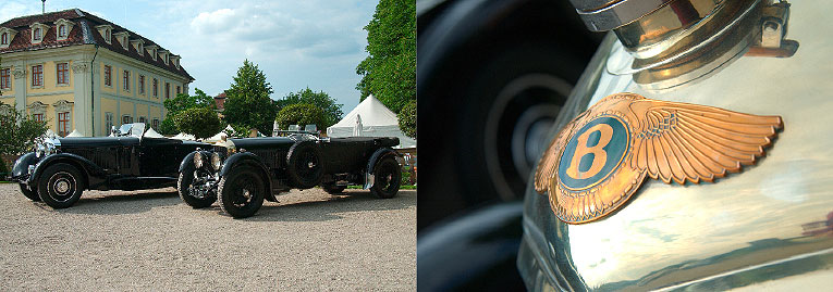Automobiler Glanz im Schlossgarten