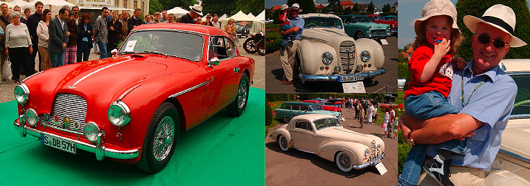 Automobiler Glanz im Schlossgarten