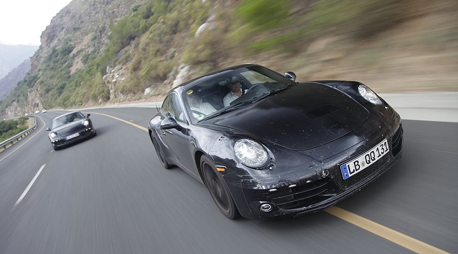 Test ride in the 2012 Porsche 911