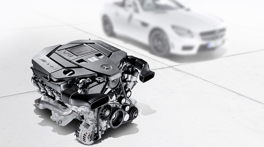 2012 Mercedes SLK55 AMG uses new V8 with cylinder deactivation technology
