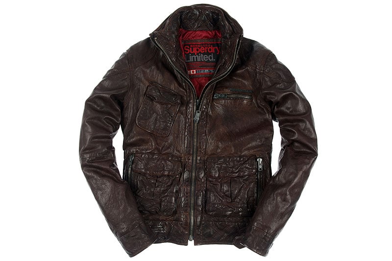 Superdry 2025 tarpit leather