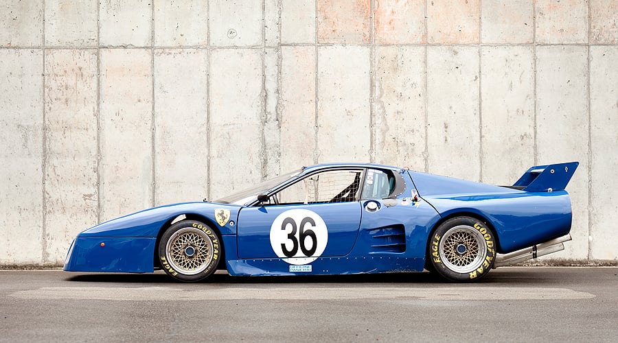 Blaues Wunder: Ferrari 512 BB LM Silhouette