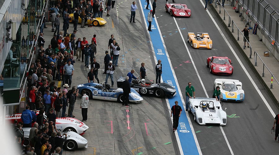 Oldtimer-Grand-Prix 2011 am Nürburgring: Wasser marsch!