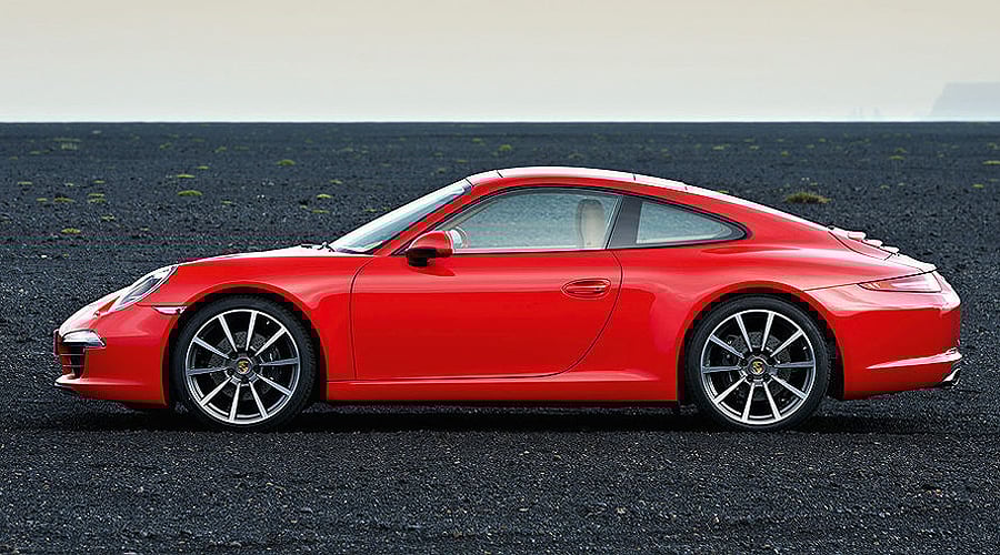 Erste Bilder vom neuen Porsche 911
