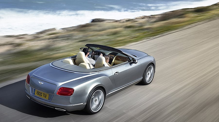 Neuer Bentley Continental GTC feiert Weltpremiere in Frankfurt