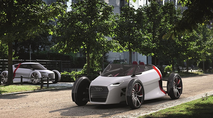 Audi Urban Concept Spyder: Sonnenbad in der Stadt