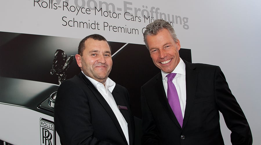 Rolls-Royce eröffnet neuen Showroom in München