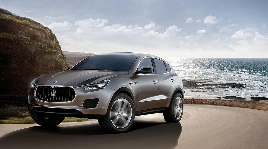 Maserati Kubang: High-performance SUV at Frankfurt