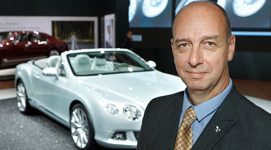 Fünf Fragen an: Dirk van Braeckel, Bentley-Designchef