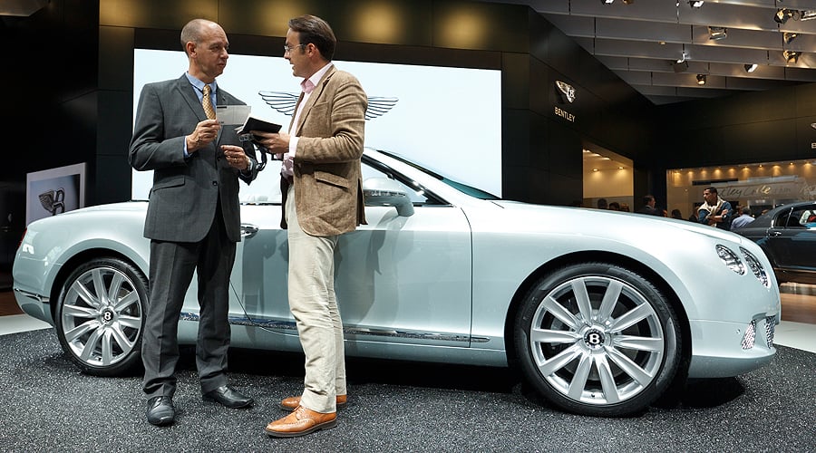 Fünf Fragen an: Dirk van Braeckel, Bentley-Designchef