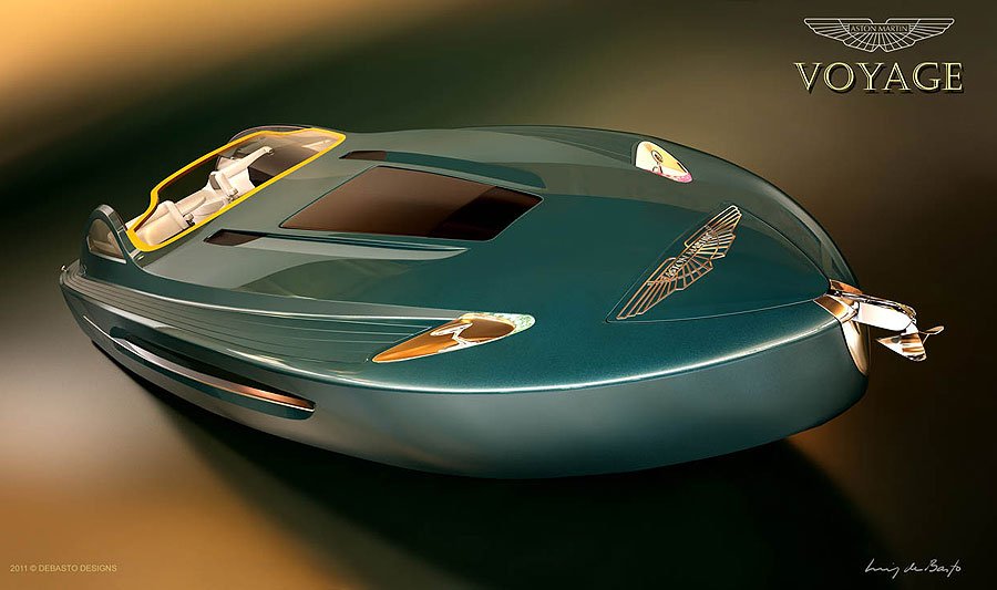 Aston Martin Voyage 55 Concept: Aston zur See