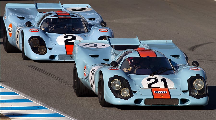 Porsche Rennsport Reunion IV: Porsche, Porsche, überall