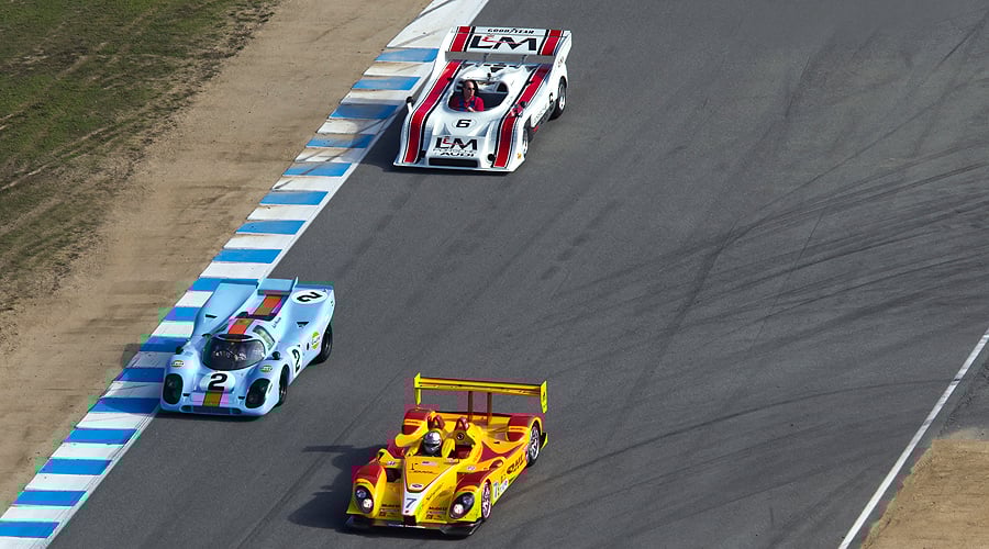 Porsche Rennsport Reunion IV: Porsche, Porsche, überall