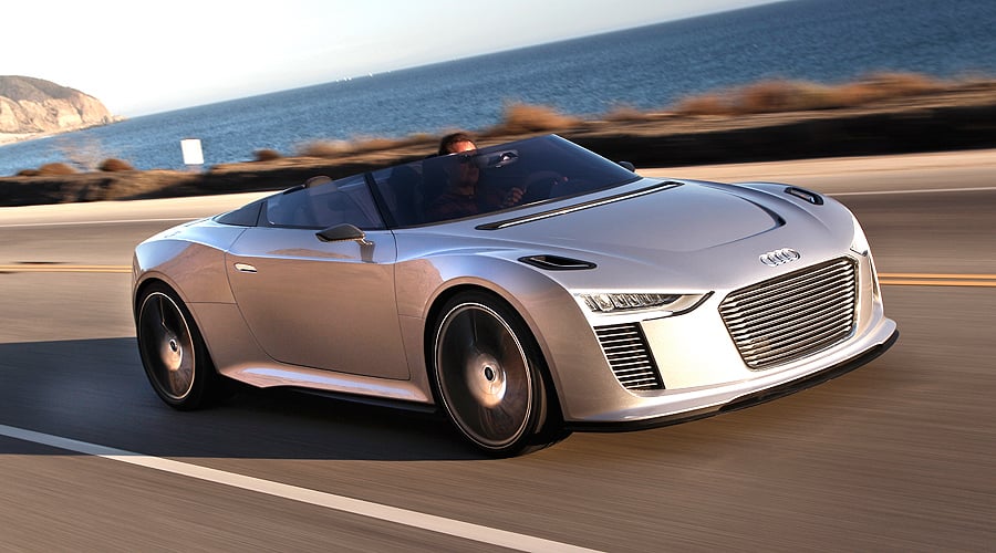 Audi e-tron Spyder: Im Prototyp durch Kalifornien