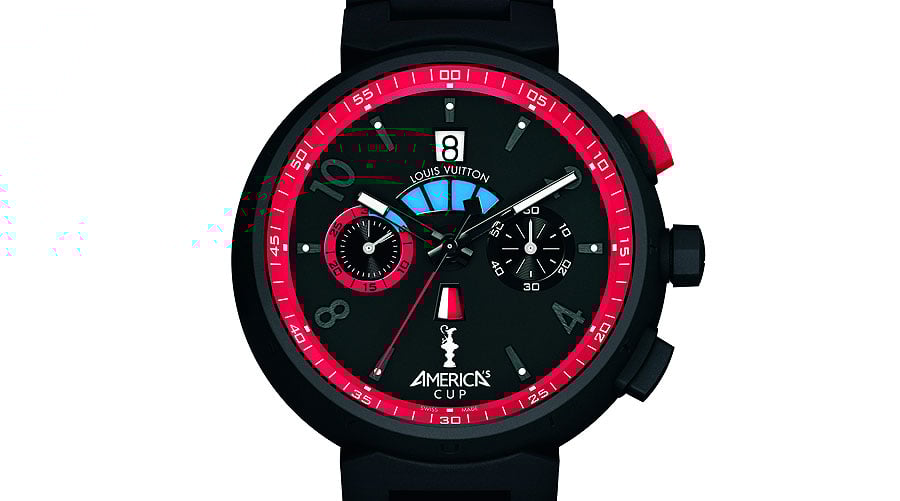 On a (drum) roll: The Louis Vuitton 'Tambour Regatta America’s Cup'