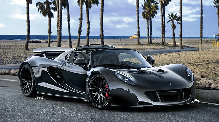 Hennessey Venom GT Spyder: 1.200 PS im Freien