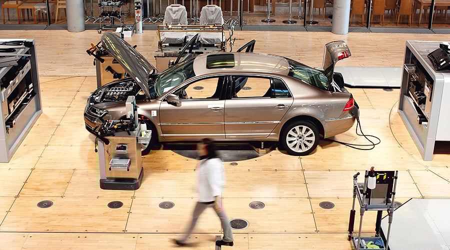 Volkswagen in Sachsen: 10 Jahre Gläserne Manufaktur