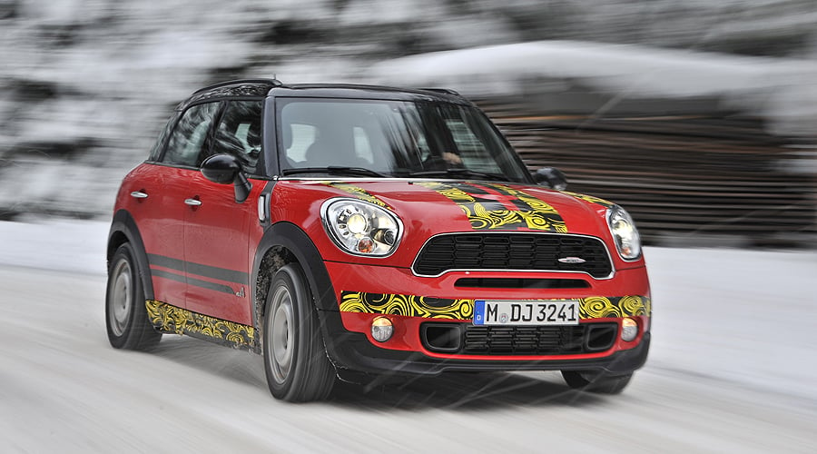 Prototypenfahrt im neuen Mini Countryman JCW