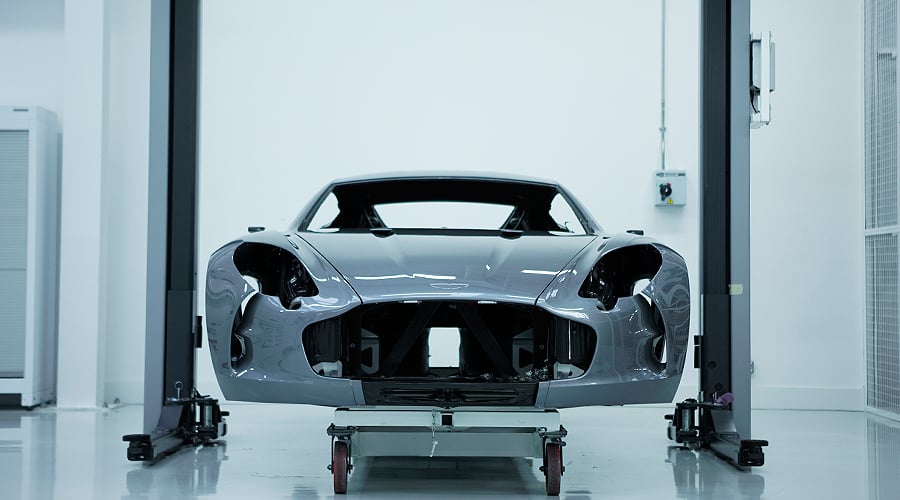 Behind the scenes with the Aston Martin One-77