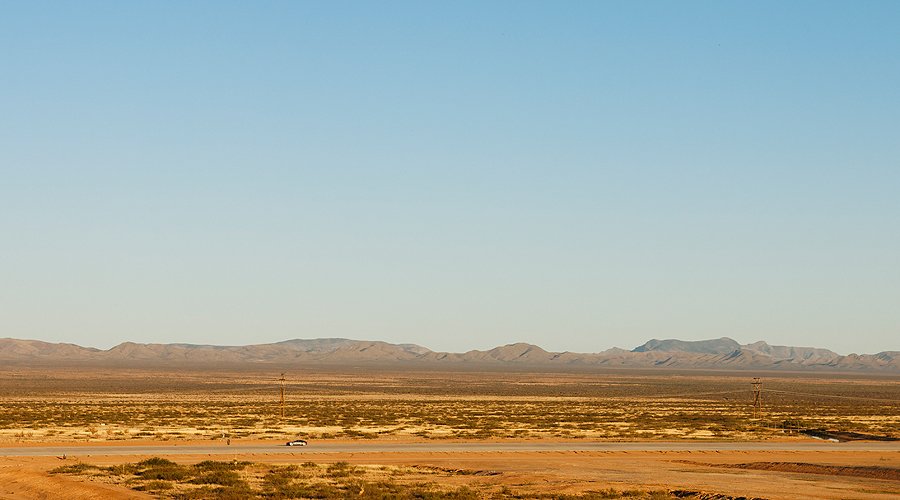 Aston Martin One-77 at Virgin Galactic’s Spaceport America