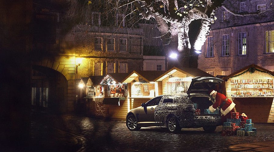 Santa C. testet den neuen Jaguar XF Sportbrake