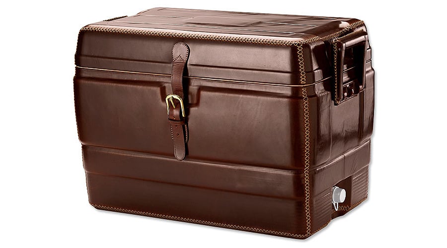 Orvis Leather Coolbox: classic cool