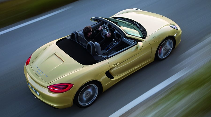 New Porsche Boxster: Economical athlete