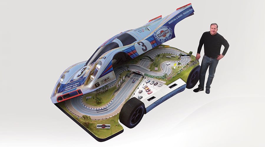Slot Mods Porsche 917: Die innere Rennbahn