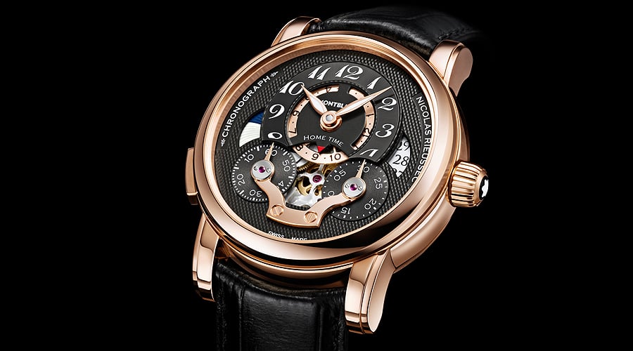 SIHH 2012: Montblanc Nicolas Rieussec Chronograph Open Hometime