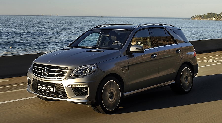 Mercedes-Benz ML 63 AMG: Aus dem Vollen