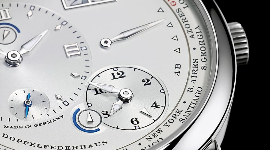 SIHH 2012: A. Lange & Söhne Lange 1 Zeitzone