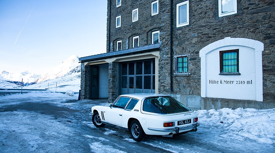 Ferrari FF vs. Jensen FF: Fast Forward to St. Moritz  - on video