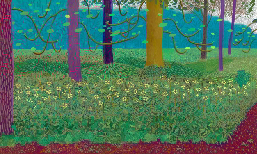 The Royal Academy zeigt David Hockney: A Bigger Picture