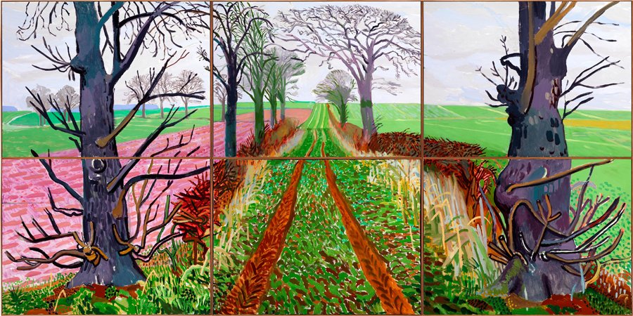 David Hockney Exhibition: 'A Bigger Picture' at The Royal Academy