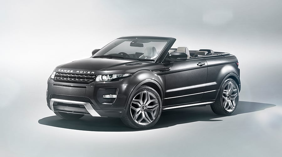 Genfer Salon 2012: Range Rover Evoque Cabrio Concept