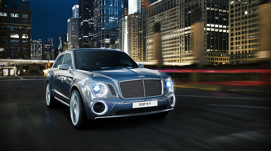 Bentley EXP 9F: Alles andere als dezent