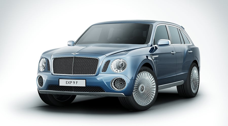 Bentley EXP 9F: Alles andere als dezent