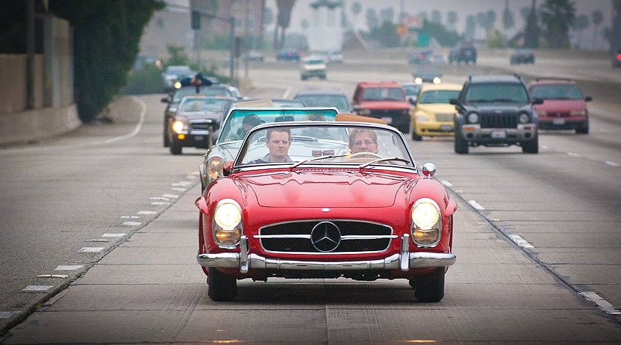 Mercedes-Benz SL goes to Hollywood: One Love