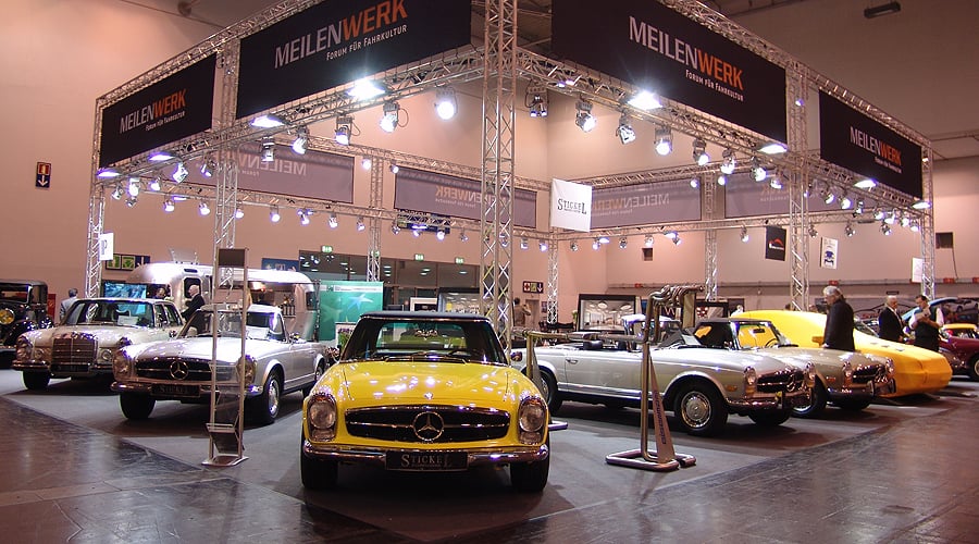 Techno-Classica 2012: Essen in bester Gesellschaft