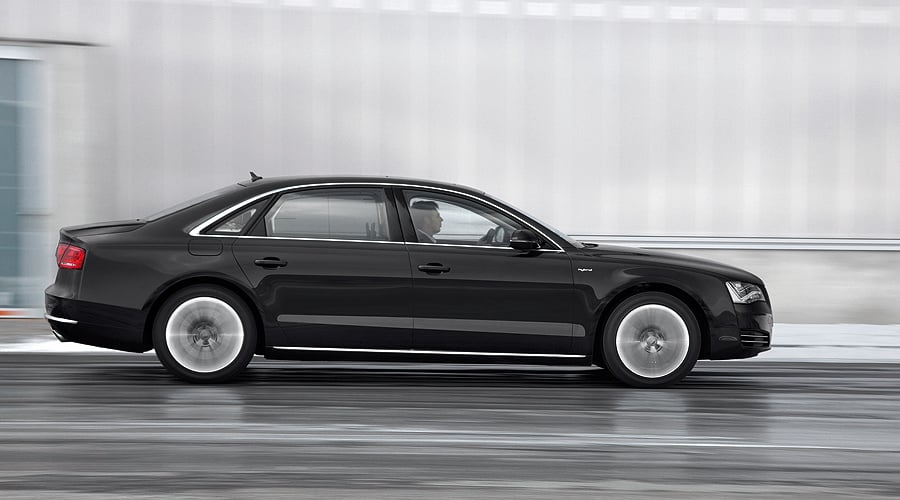 Audi A8 Hybrid: Grüner Gleiter