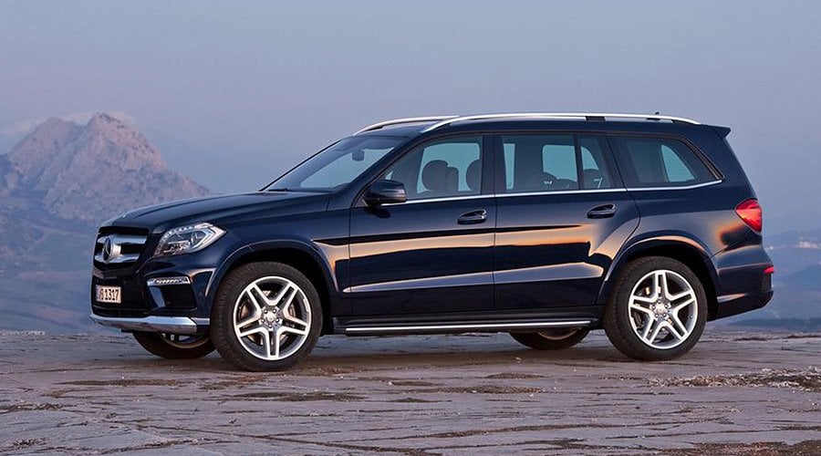 New Mercedes GL unveiled in New York