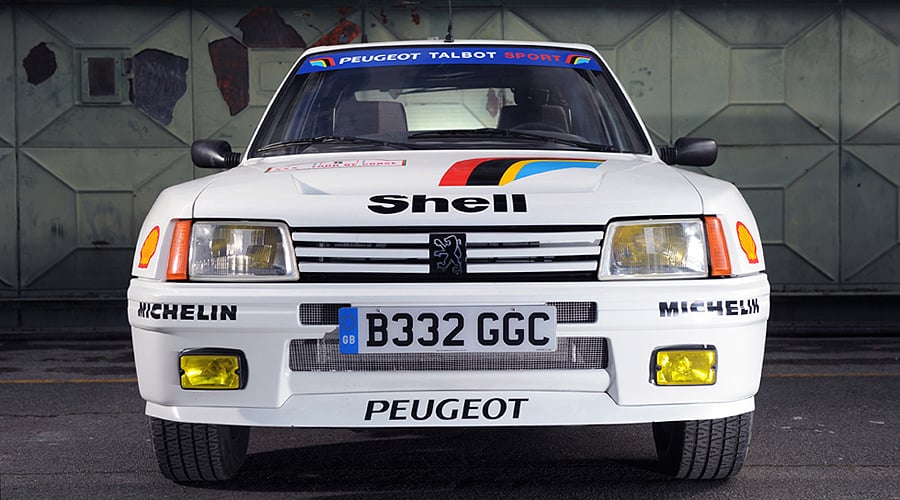 Peugeot 205 T16: Homologation handful