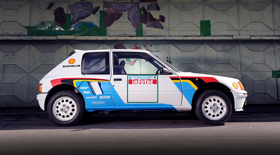 Peugeot 205 T16: Homologation handful