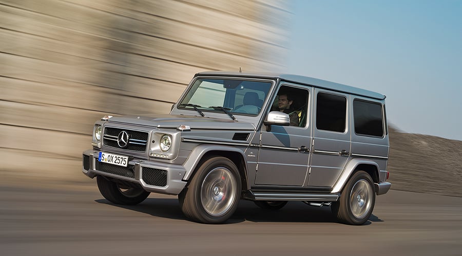 Mercedes-Benz G 63 AMG: Erste Bilder des neuen Offroad-Sprinters