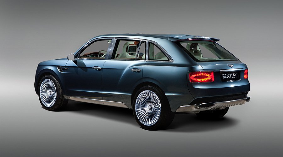 Bentley announces more details of 4x4 EXP 9 F
